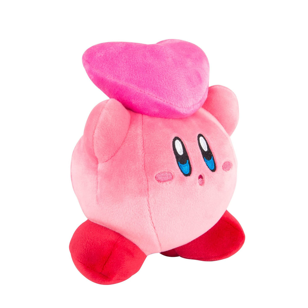 Club Mocchi Mocchi- Kirby Plush - Kirby and Friend Heart Plushie - Soft and Squishy Video Game Collectibles - Valentines Day Gifts and Valentines Day Decor - Gaming Room Decor - 6 Inch