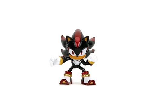 Jada Metalfigs Sonic The Hedgehog 4-Pack, Sonic, Tails, Knuckles, Shadow, 2.5” Die-Cast Figures - Wave 1, Ages 8+