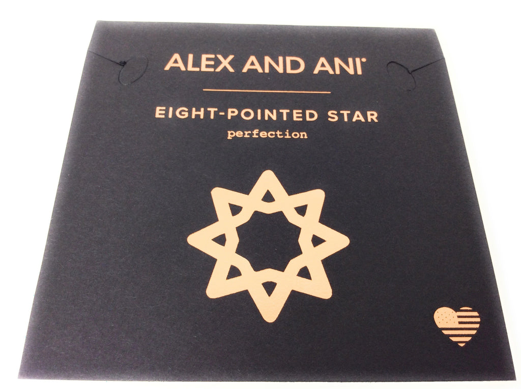 Alex and Ani Womens 8-Point Star Bangle