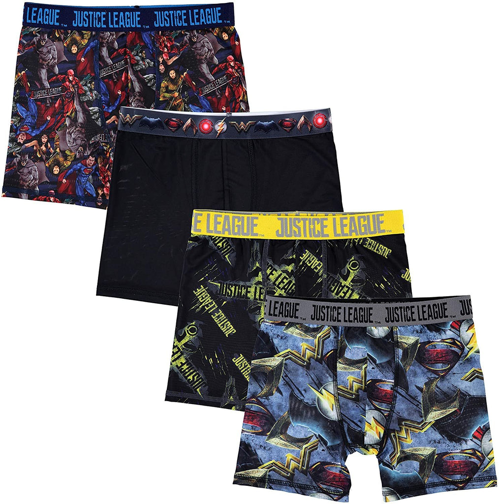 DC Comics Boys' Justice League Athletic Boxer Brief