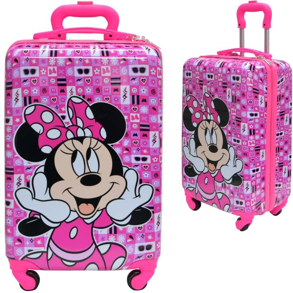 Disney Girls' Ride on Luggage for Kids, Multicolor