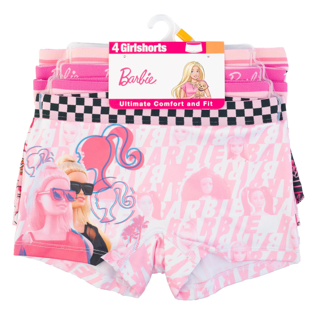 Barbie Exclusive 10-PK 100% Combed Cotton Underwear and 4-PK Girl Short Sizes 4, 6, 8 & 10