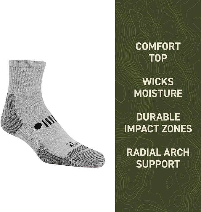 Jeep Classic Cotton Ankle Socks (3 Pair Pack) (Men)