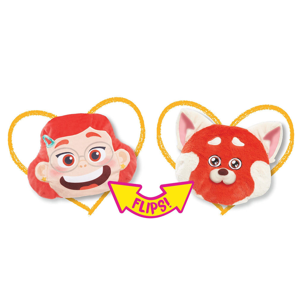 Disney and Pixar Turning Red Meilin Lee Reversible 11-inch Plushie Character Head