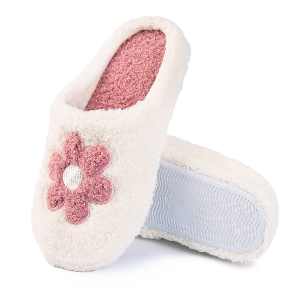 Handcraft Softee Ladies Aesthetic Slippers, Cozy Slip On Clog Slipper, Soft Rubber Sole Womens House Shoes, Plush Bedroom Clogs