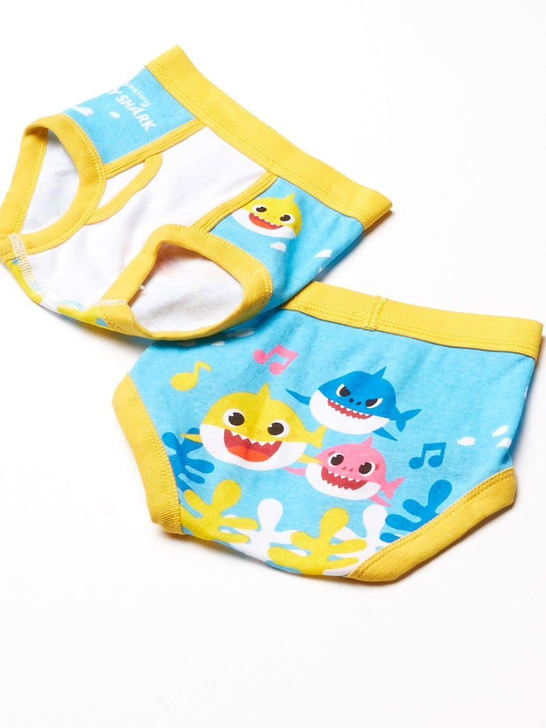 Baby Shark boys Underwear Multipacks Briefs, Shark Tb 10pk, 4T US