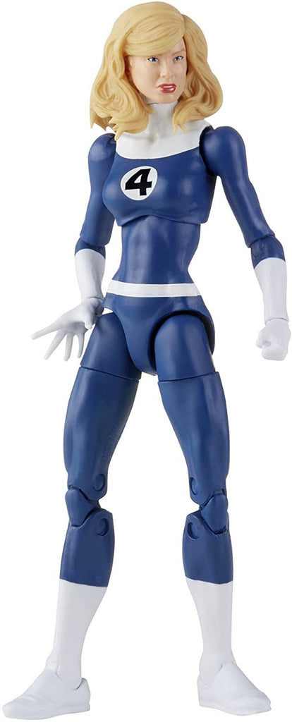 Hasbro Marvel Legends Series Retro Fantastic Four Marvel's Invisible Woman 6-inch Action Figure Toy, Includes 3 Accessories