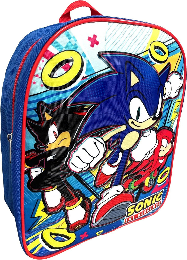 Ruz Sonic The Hedgehog 12" Kid's Backpack, Sonic - Shadow School Bag