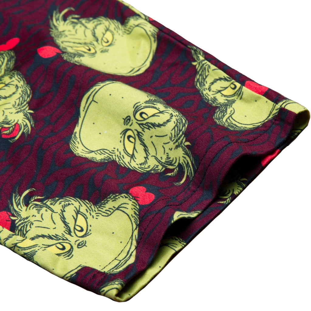 Dr. Suess womens The Grinch Who Stole Christmas Lounge Pants With Pockets Multiprints