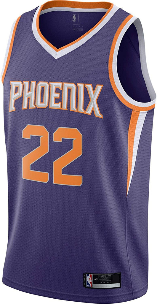 Deandre Ayton Phoenix Suns #22 Purple Youth 8-20 Icon Edition Swingman Jersey