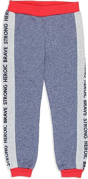 Happy Threads PJ Masks Boy's Wings Stripes Shields Pullover and Jogger Pants 2 Piece Outfit Set (Multicolores, 12M)