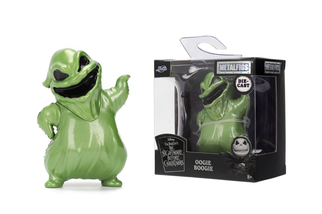 Jada Oogie Boogie Nightmare Before Christmas Metalfig – Glow Green Bug-Filled Villain – Gift for Fans and Collectors Ages 8+ – 2.5” Diecast Collectible Figure Toys