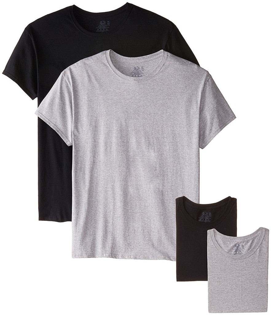 Fruit of the Loom Men's Crew Neck T-Shirt Multipack