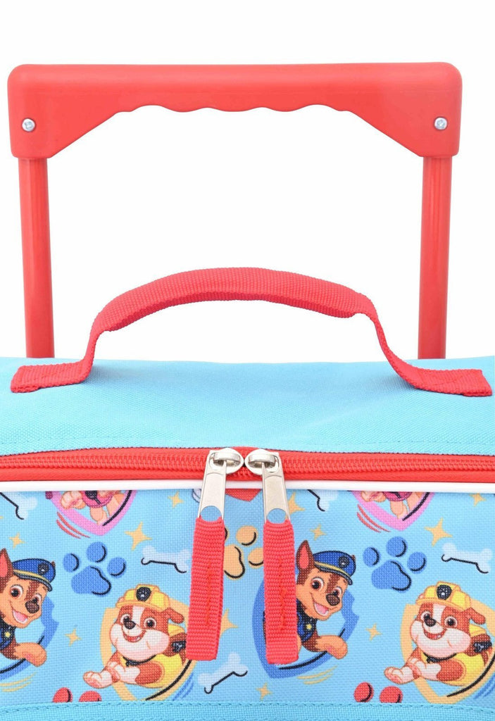 Paw Patrol 16" Fast Forward Cars Luggage 16" Soft Side Wheeled Pilot Case- Rolling Suitcase 16x12x5