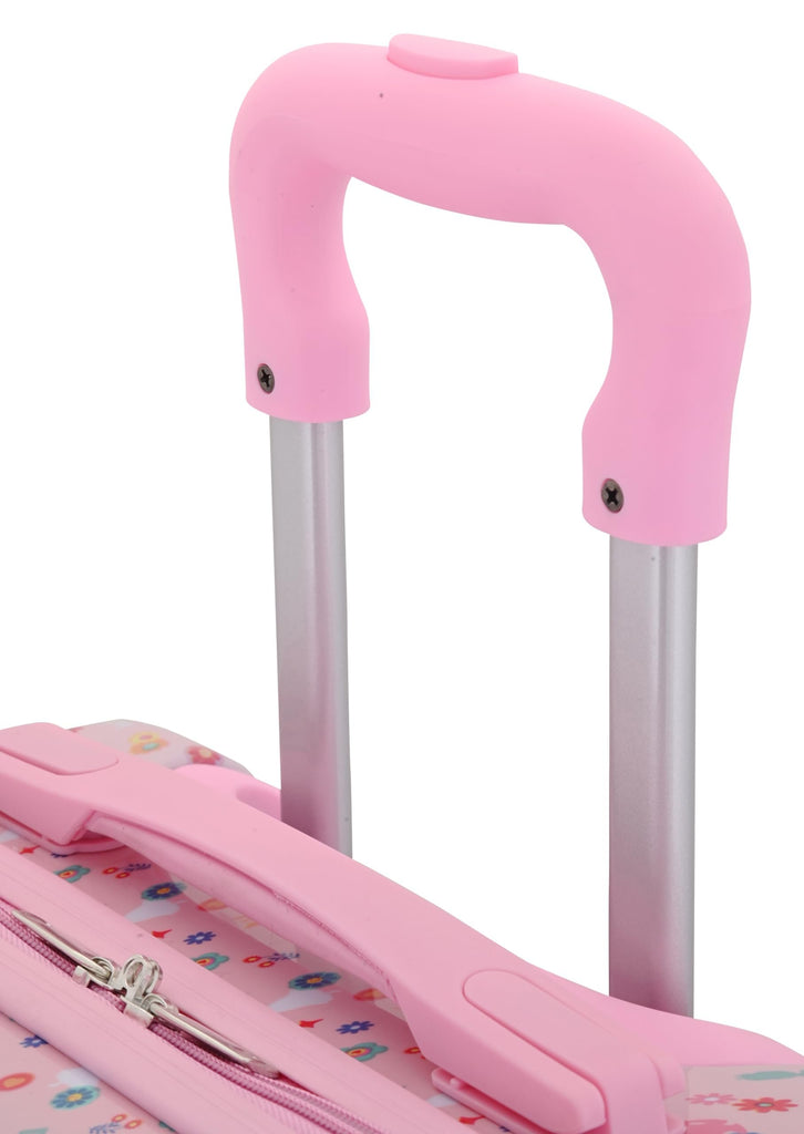 Disney Princess 20" Hardshell Luggage - Tiana Rapunzel Moana Pocahontas Cute & Durable Hard-side Suitcase for Travel with Spinner Wheels 20"x12"x8"