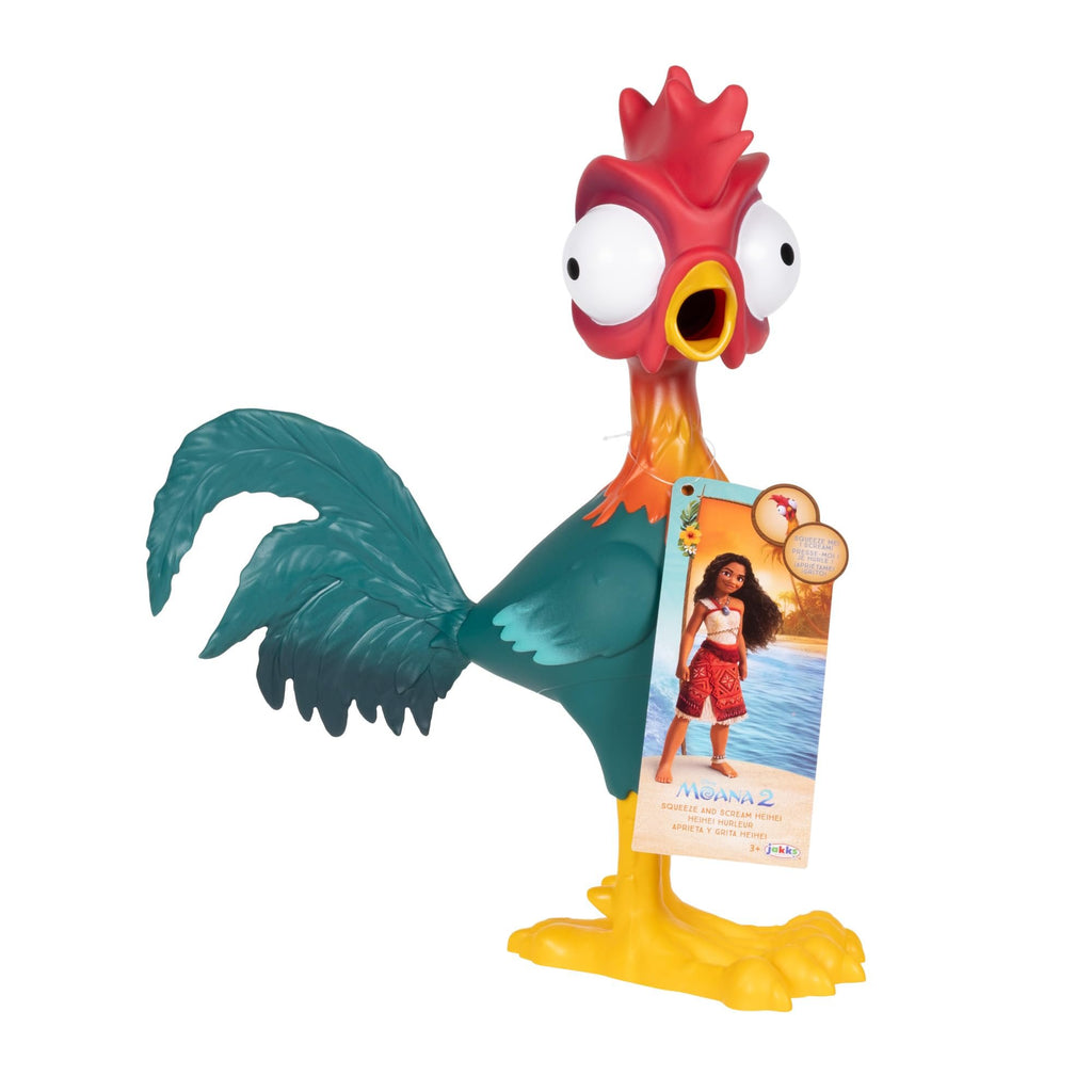 Disney Moana Squeeze and Scream HeiHei Toy Figure
