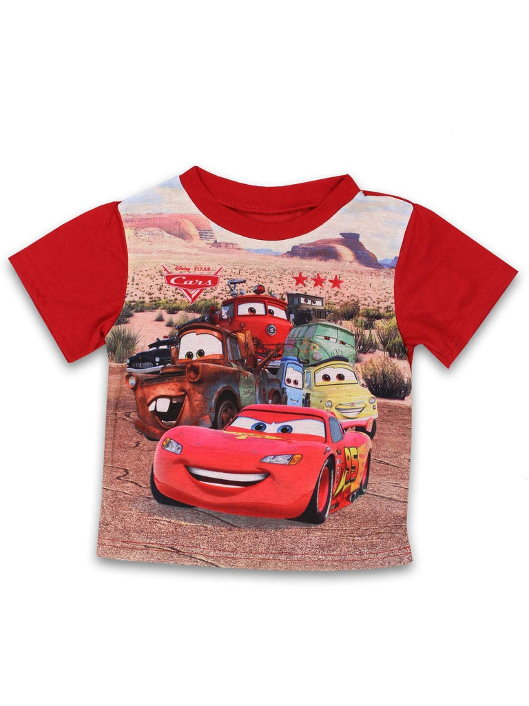 Disney Cars Toddler Boys 2 piece Short Sleeve Pants Pajamas Set