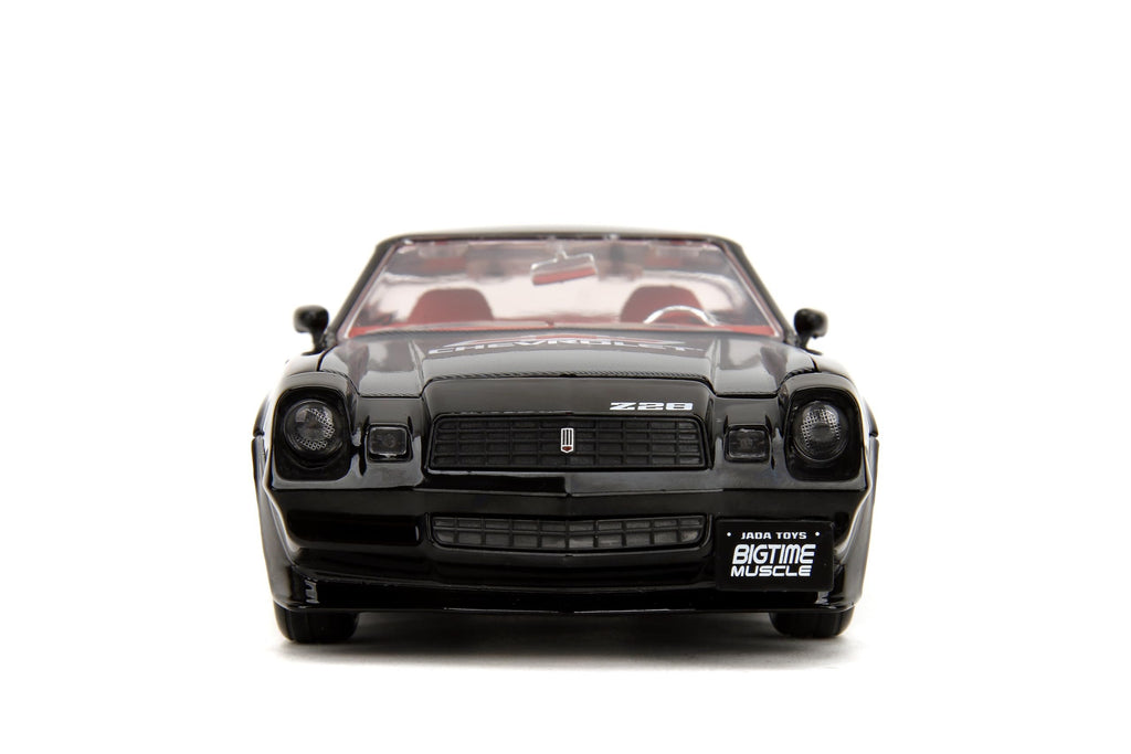 Bigtime Muscle 1:24 1979 Chevy Camaro Die-Cast Car, Toys for Kids and Adults(Black)