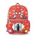 Spiderman - Red Fast Forward Ninja Turtles 5-Piece Backpack Set – Includes Lunch Bag, Water Bottle, Keychain & Zipper Case