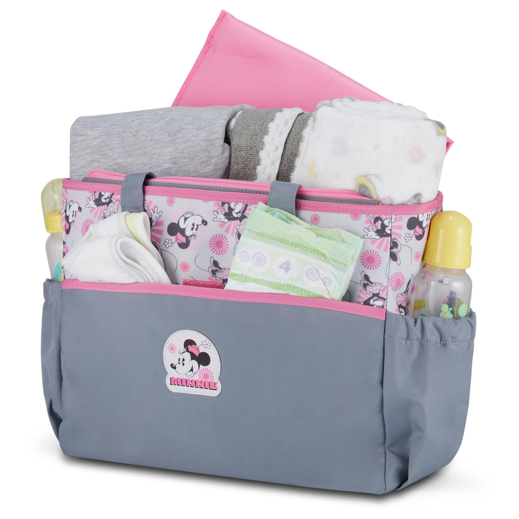 Disney Baby Multi-functional Travel Tote Diaper Bag with Changing Pad