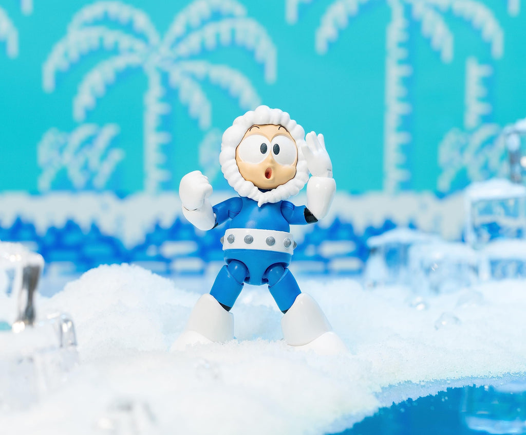 Mega Man 4" Ice Man Action Figure, Toys for Kids and Adults