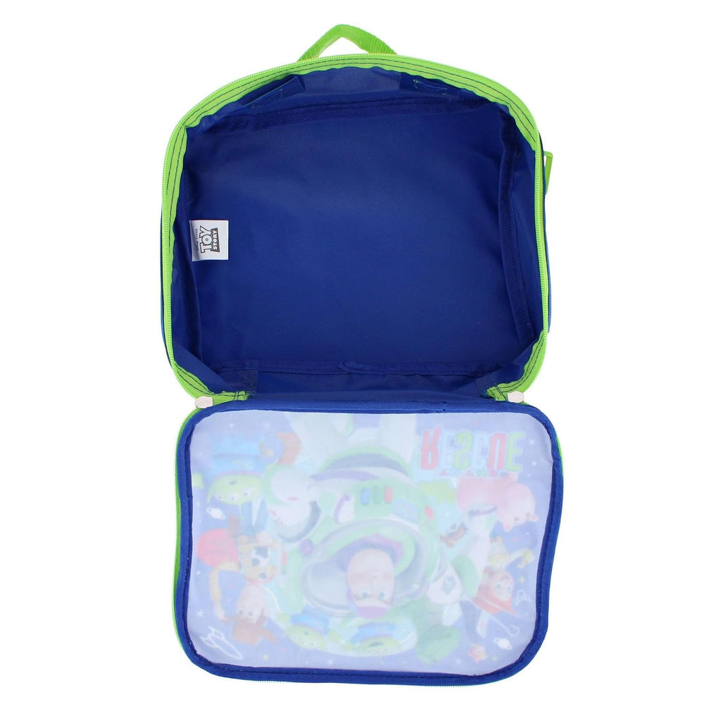 Kid's Licensed 16 Inch Backpack With Removable Lunch Box Set (Minnie Mouse Pink)