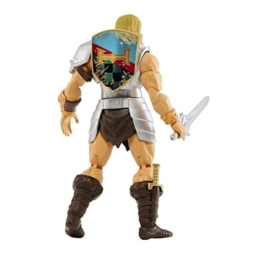 Masters of the Universe Masterverse Battle Armor He-Man Action Figure with Accessories, 7-inch Motu Collectible Gift