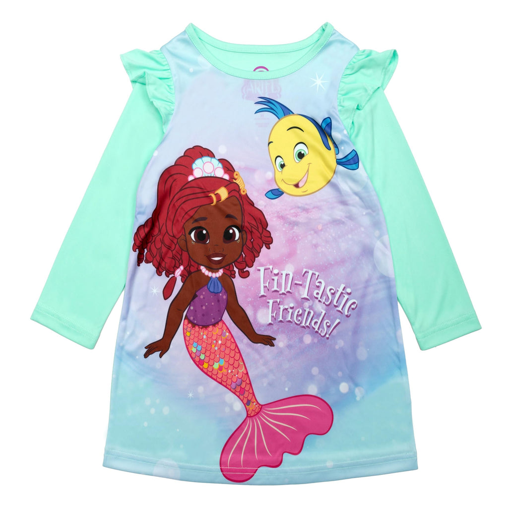 Disney Girls' Nightgown, Soft & Cute Pajamas for Kids
