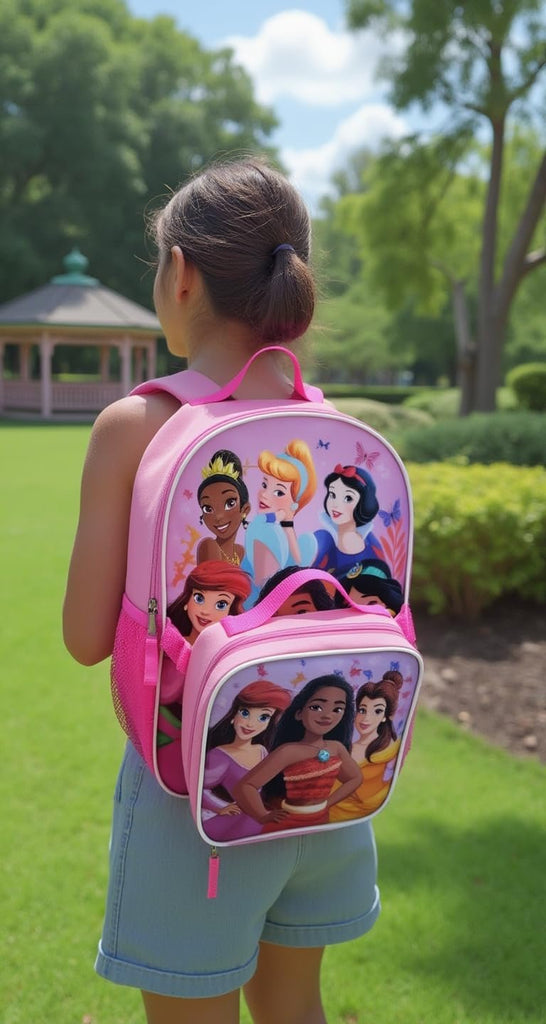 Fast Forward Paw Patrol Boys 16" Backpacks With Lunch Bag - Licensed Characters Kids Schoolbag