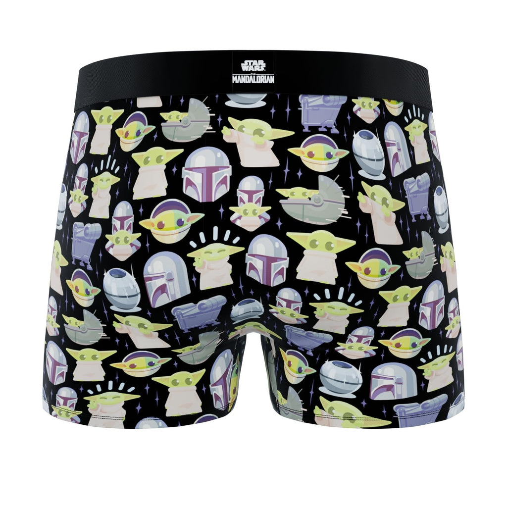 CRAZYBOXER Men's Underwear The Mandalorian Soft Comfortable Boxer Brief Original (3 PACK)