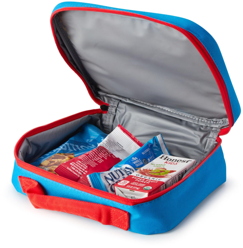 Girls Lunch Box - 7" Reusable Insulated Lunch Bag for School, Picnic, Travel - Trendy Cartoon Lunch Box for Girls