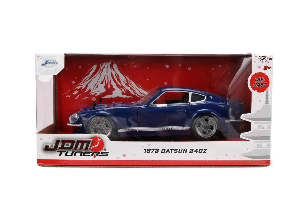 Jada 1972 Datsun 240Z, Dark Blue Toys 37020-1/24 Scale Diecast Model Car