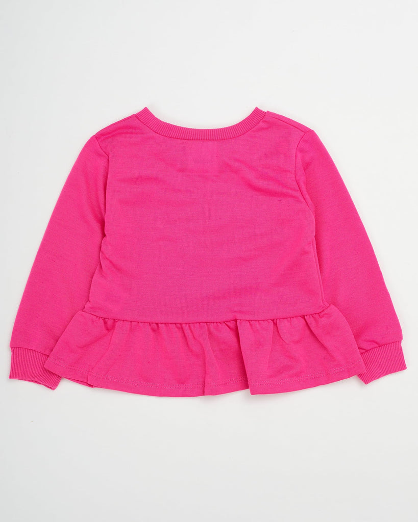 Peppa Pig Toddler Baby Girls Long Sleeve Shirt & Leggings Set (Pink/Navy, 4T)