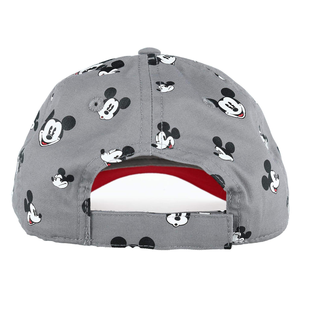 Disney Youth Mickey Reacts Baseball Hat, Gray Black