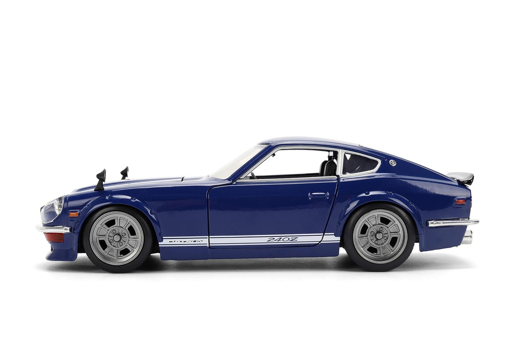 Jada 1972 Datsun 240Z, Dark Blue Toys 37020-1/24 Scale Diecast Model Car