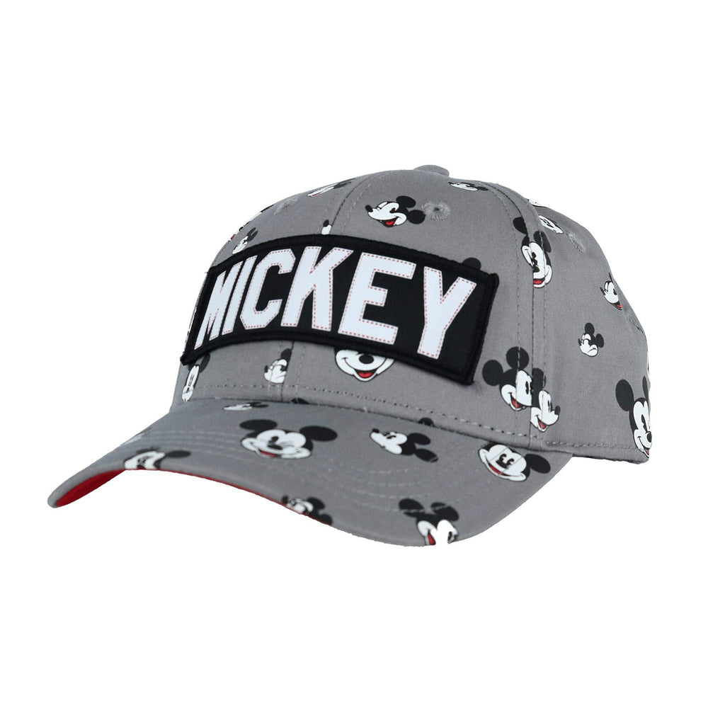 Disney Youth Mickey Reacts Baseball Hat, Gray Black
