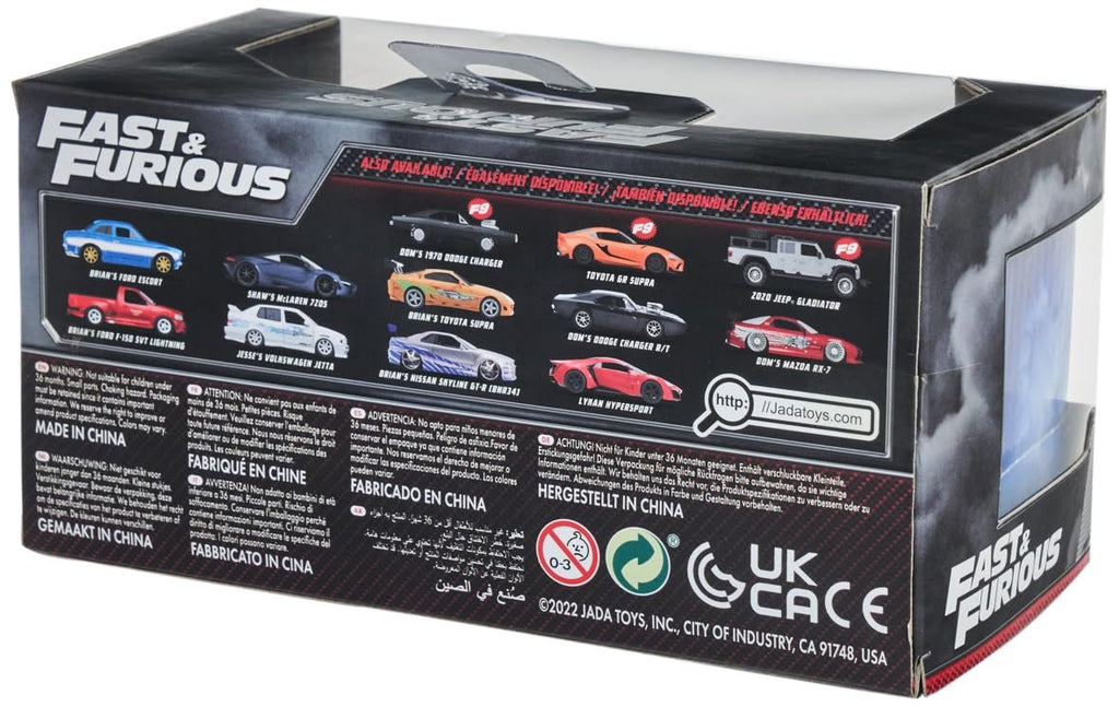 Fast & Furious 1:32 Johnny's Honda S2000 Die-Cast Car, Toys for Kids and Adults
