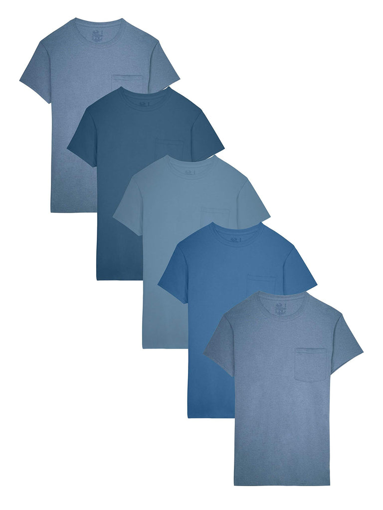 Fruit of the Loom Men's Pocket T-Shirt Multipack