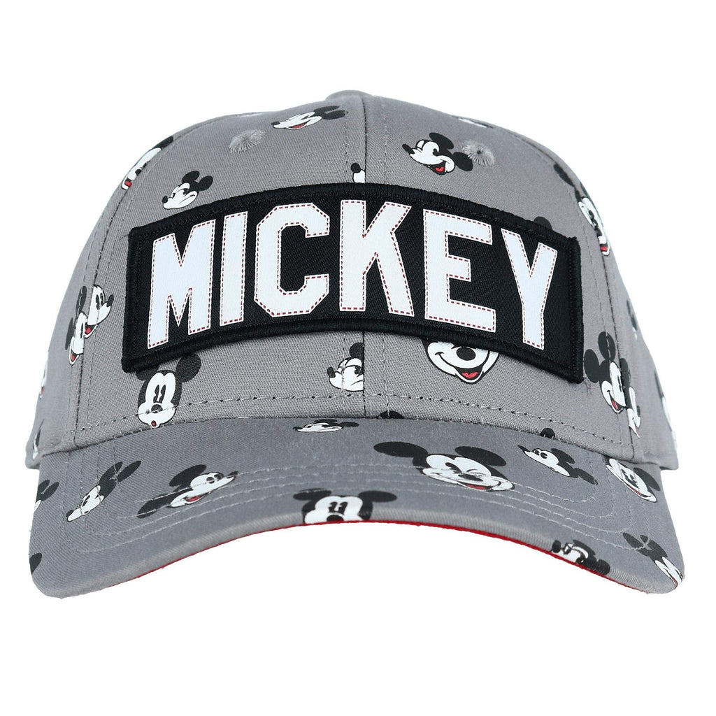 Disney Youth Mickey Reacts Baseball Hat, Gray Black