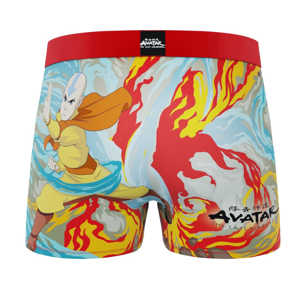 CRAZYBOXER Men's Underwear Avatar Stretch Lightweight Boxer Brief Comfortable (3 PACK)