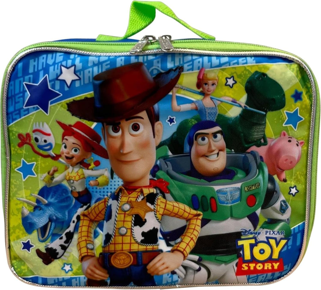 Kid's Licensed 16 Inch Backpack With Removable Lunch Box Set (Minnie Mouse Pink)