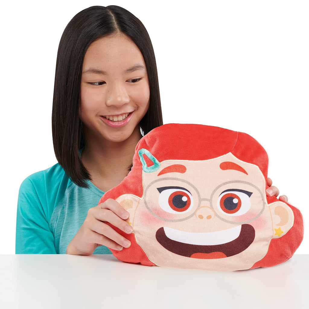 Disney and Pixar Turning Red Meilin Lee Reversible 11-inch Plushie Character Head
