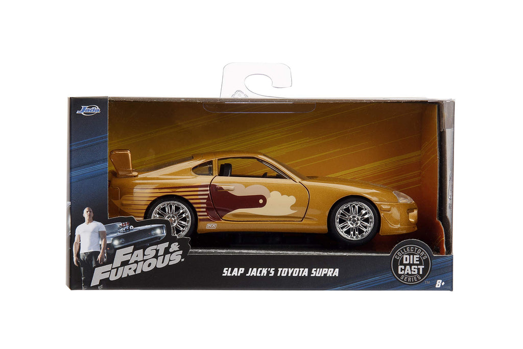 Jada Slap Jack's Toyota Supra Gold Fast & Furious Movie 1/32 Diecast Model Car
