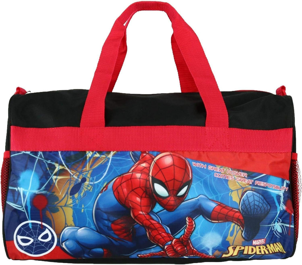 Spiderman Boys 18" Carry-On Duffel Bag Spider Man Superhero Marvel