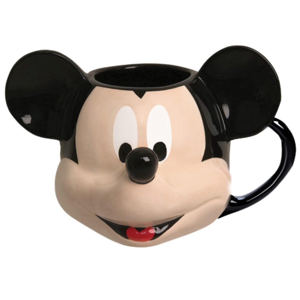 Jerry Leigh Mini Disney Mickey Mouse Head Espresso Mug, Limited Edition Hand Sculpted Collectors Cup, Gift Box Included, 3 Ounces