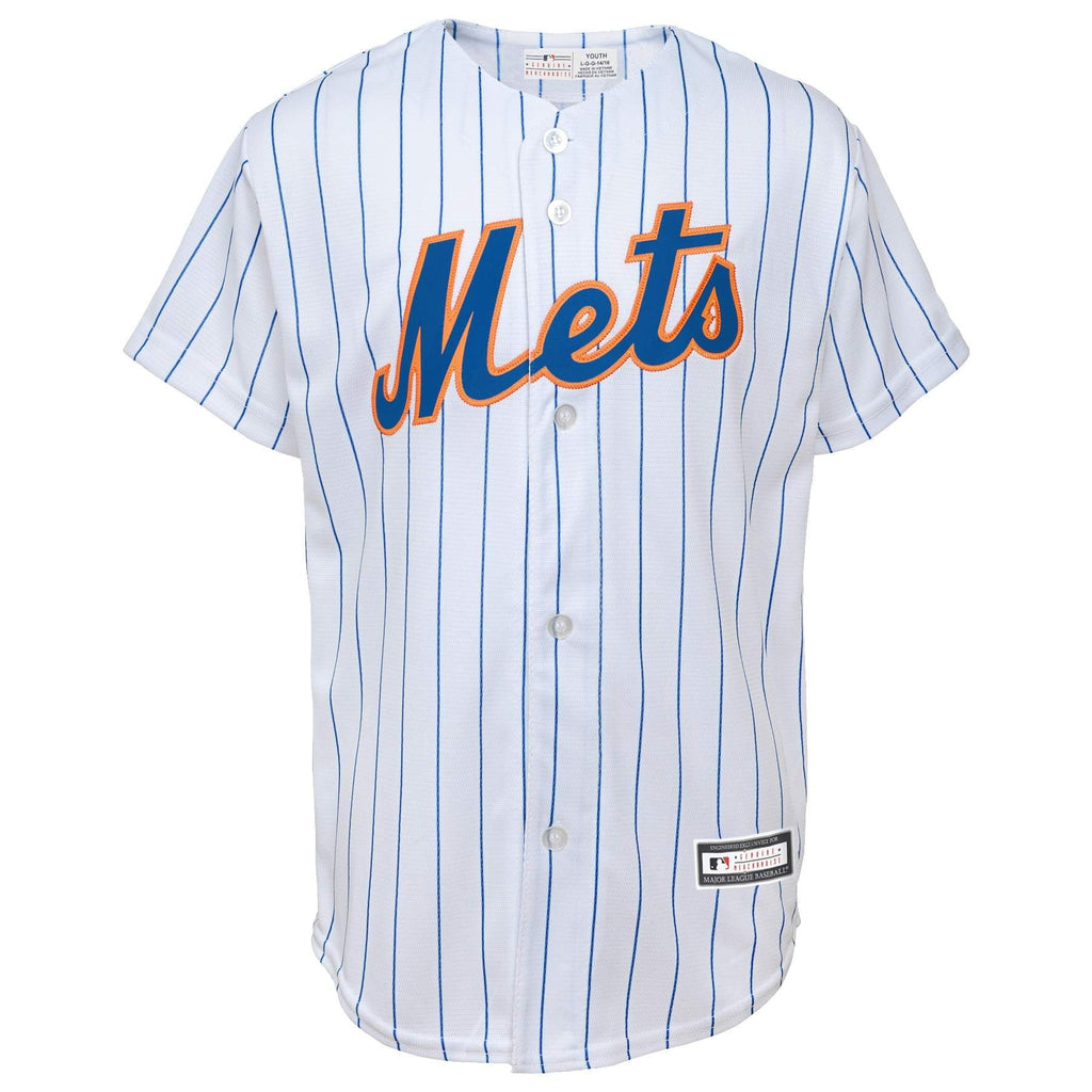 Francisco Lindor New York Mets MLB Kids 4-7 White Home Player Jersey (7)