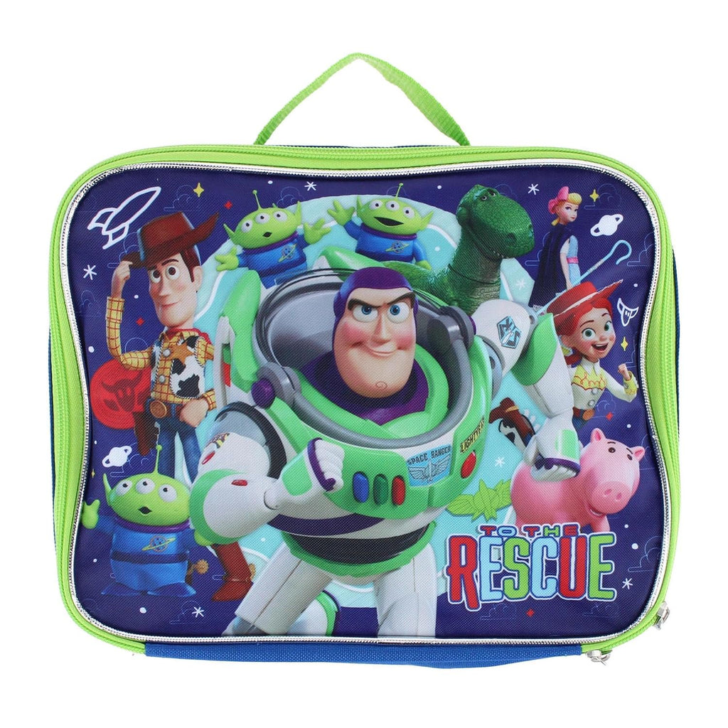 Kid's Licensed 16 Inch Backpack With Removable Lunch Box Set (Minnie Mouse Pink)