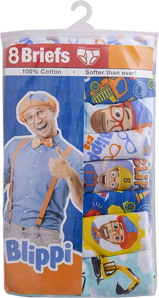 Disney Mickey Mouse Boys Underwear - 8-Pack Toddler/Little Kid/Big Kid Size Briefs Kids Roadster