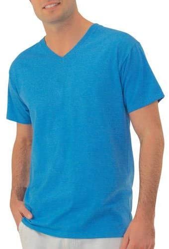 Fruit of the Loom Select Men's V-Neck T-Shirts Classic Fit Wicks Moisture Tagless Random 6-Pack