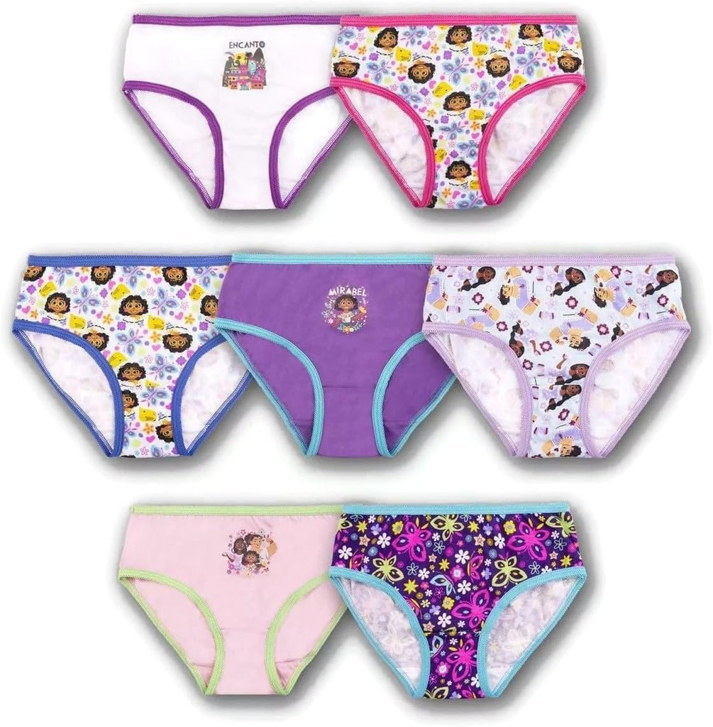 Handcraft Licensed Girls Underwear - Lay Lay Encanto Paw Patrol Gabby Dollhouse Bluey Coco Melon